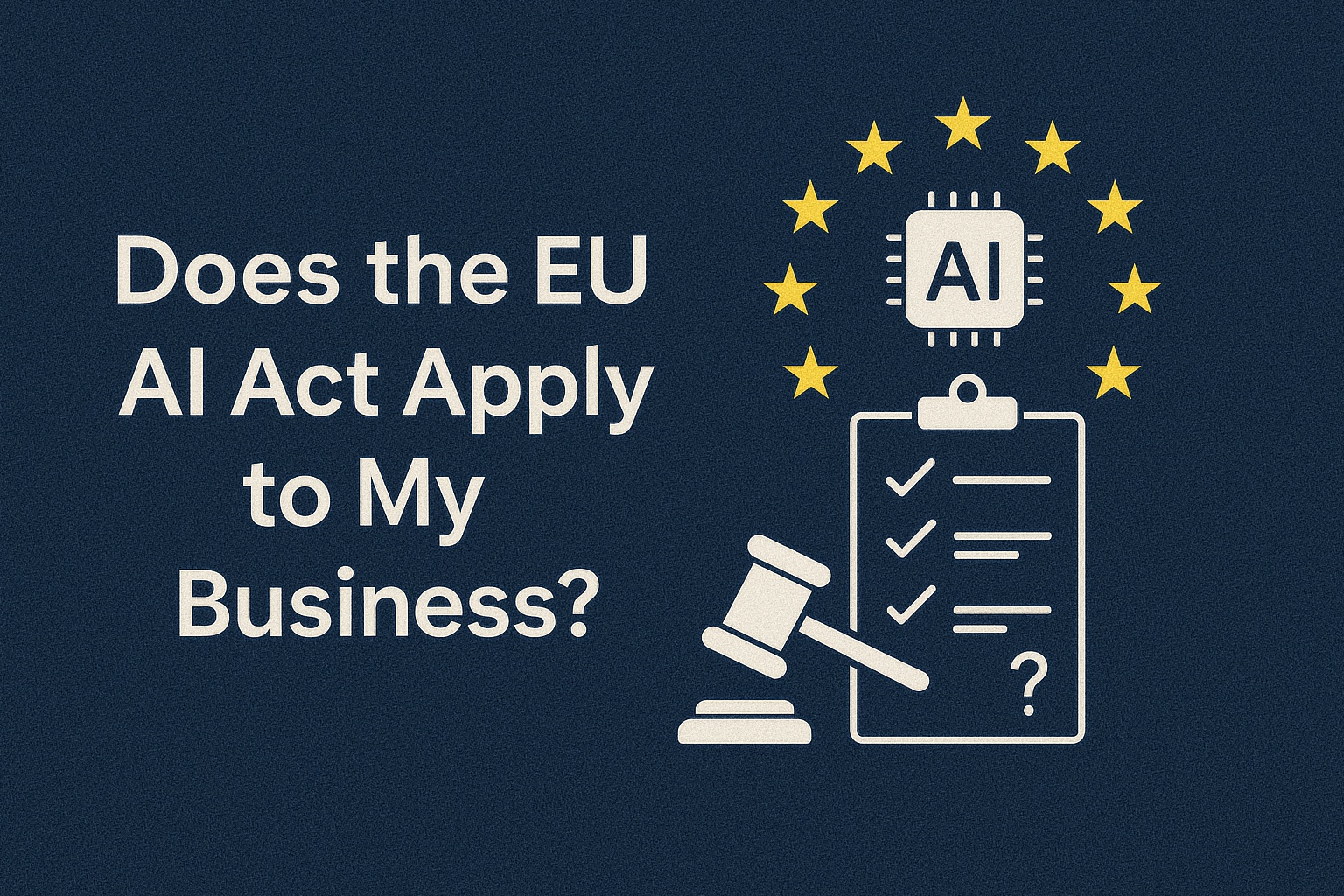 The EU AI Act marks a turning point in how artificial intelligence will be governed, but many businesses remain unsure whether it applies to them. While only high-risk systems face mandatory conformity assessments, the reality is more fluid: as use cases evolve, so do obligations. The question is less “Does the law apply to me now?” and more “Am I structured to meet the inevitable demands of AI assurance tomorrow?”